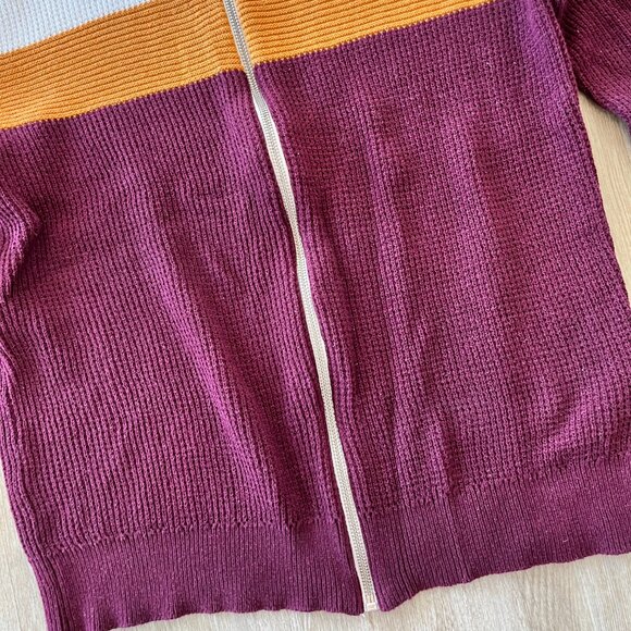 Womens INC International Concepts Zipper Sweater Jacket - M - Picture 3 of 6